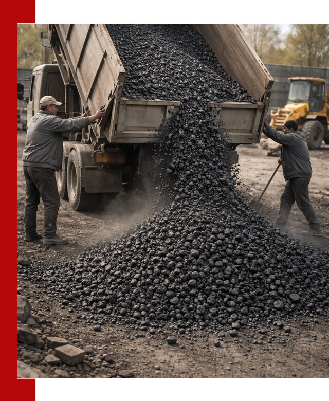 Доставка угля семечка самосвалами в Алейске