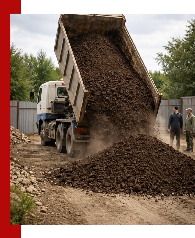 Доставка самосвалом 10 кубов в Алейске быстро и надёжно