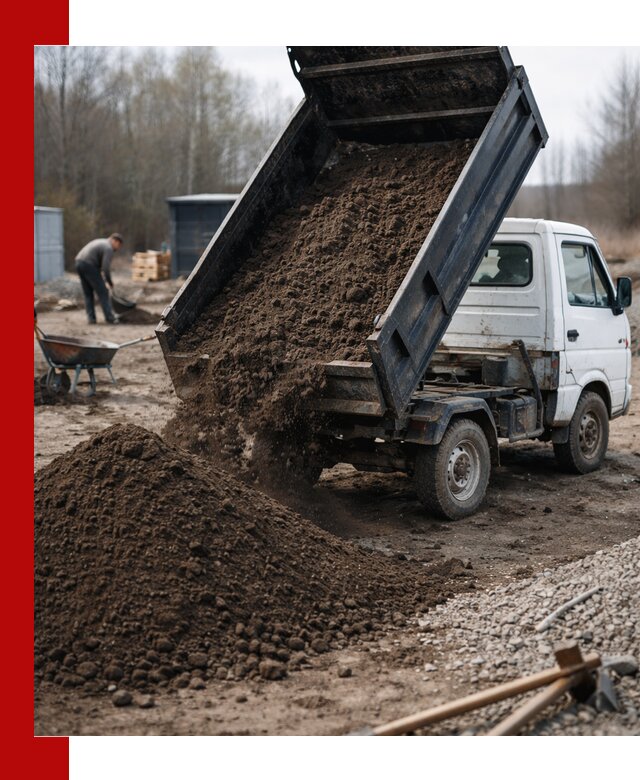 Аренда минисамосвала в Алейске для доставки сыпучих материалов