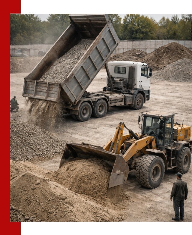 Перевозка сыпучих грузов самосвалами и бортовыми в Алейске