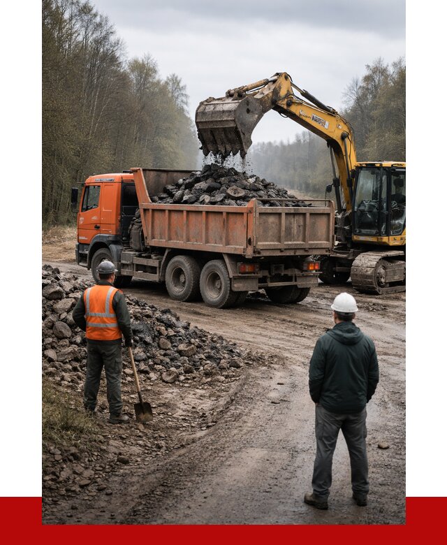 Вывоз асфальта в Алейске от 4640 р. самосвалом ПРОНЕРУДЛук