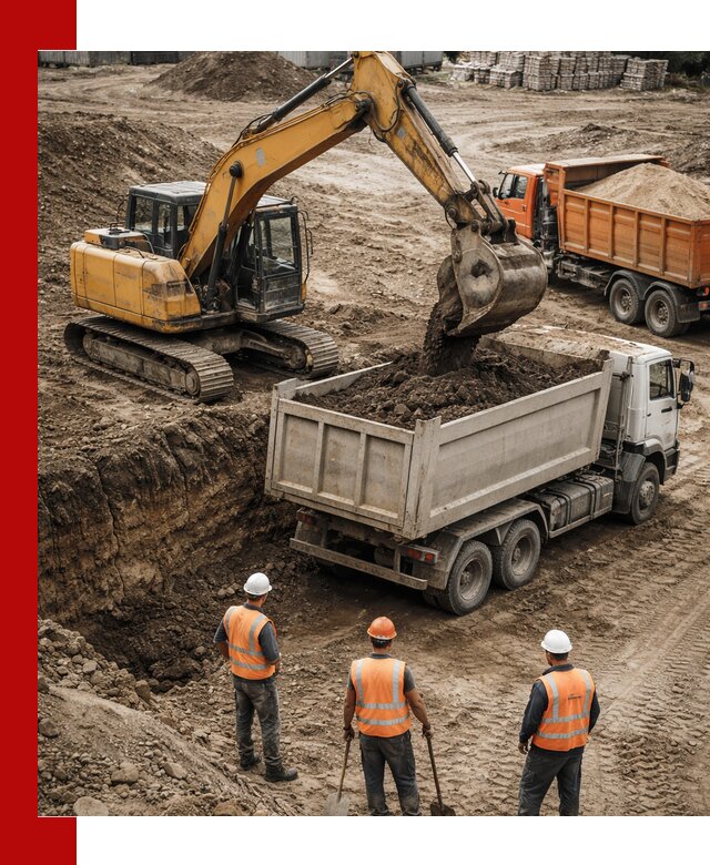 Разработка грунта для строительства и благоустройства в Алейске