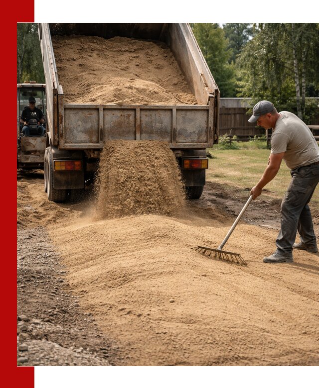 Отсыпка участка песком в Алейске быстро и качественно