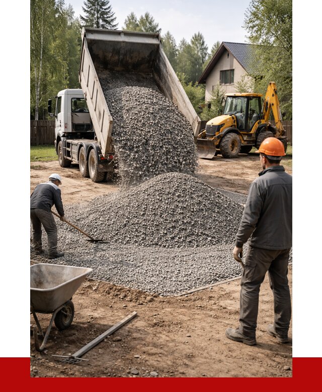 Отсыпка участка щебнем в Алейске от 6702 р. ПРОНЕРУДЛук